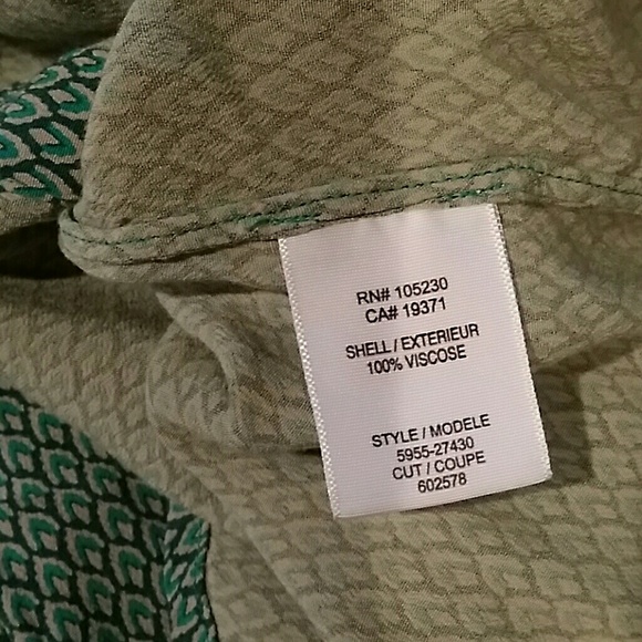 Soft Joie Button Down Blouse Small - Picture 3 of 3